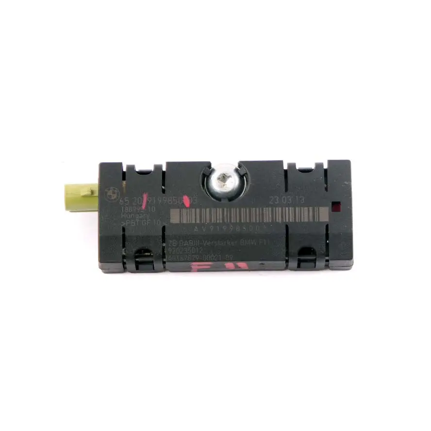 Antenna DAB Amplificatore Booster Unità per BMW F11 Touring F23 Cabrio con numero di parte 9199850 BMW F11 Touring F23 Cabrio Antenna DAB Amplificatore Booster Unità - SKU 9199850 - Numero di parte 9199850