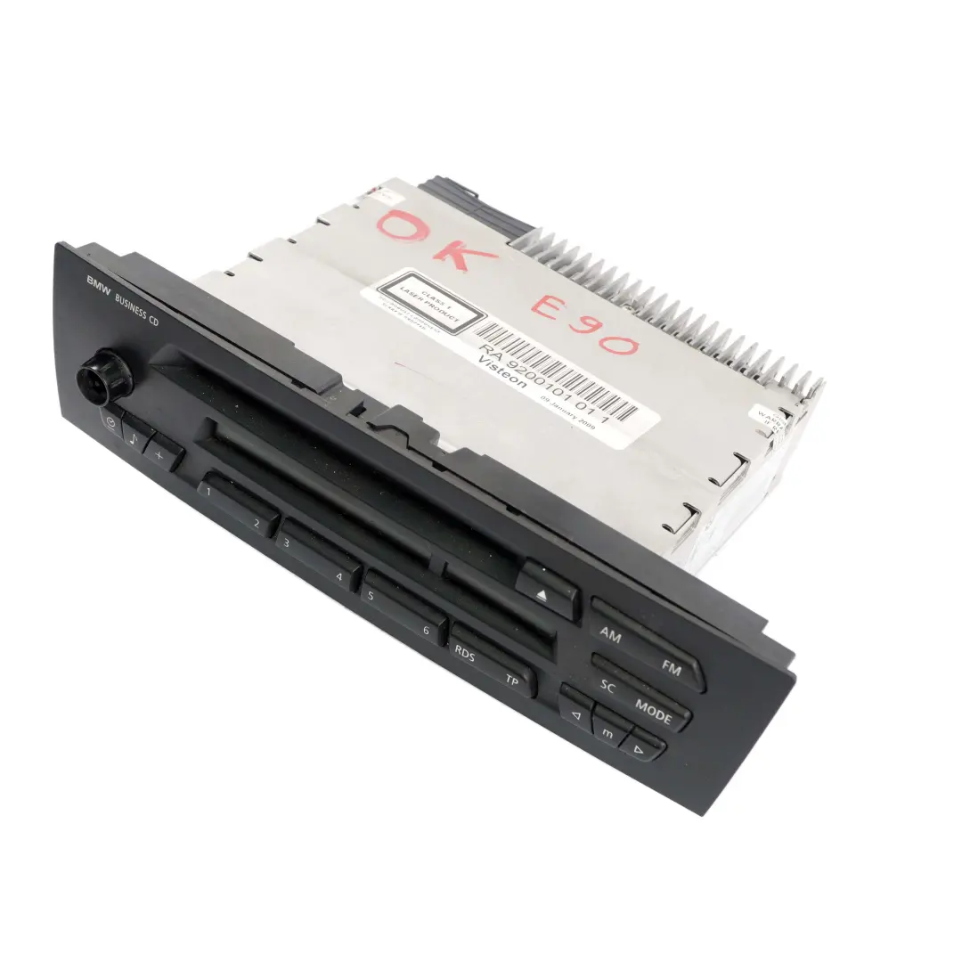 Radio Business CD Player Audio Control Unit E81 E91 to BMW E87 E90 with Part number 9200101 BMW E87 E90 Radio Business CD Player Audio Control Unit E81 E91 - SKU 9200101 - Part number 9200101