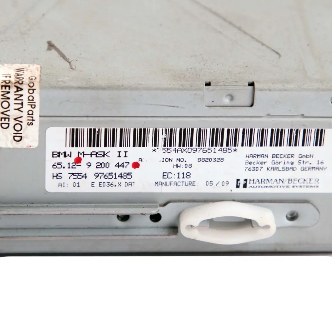 BMW 3 Series E90 M-Audio System Controller Navigation - SKU 9200447 - Part number 9119847