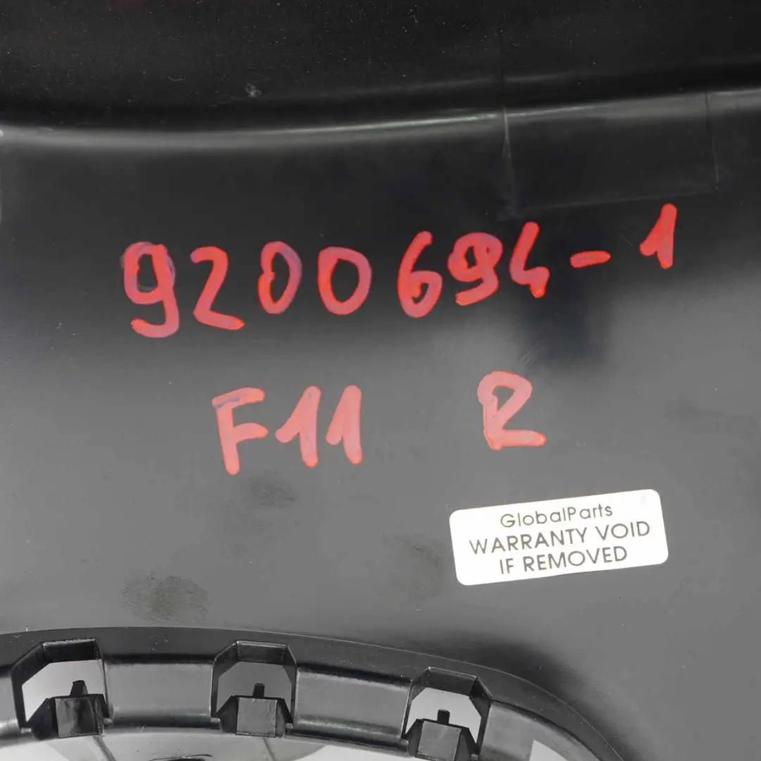 Obudowa Osłona Bagażnika Prawa Czarna do BMW F11 o numerze 9168484 BMW F11 Obudowa Osłona Bagażnika Prawa Czarna - SKU 9200694-1 - Numer Części 9168484