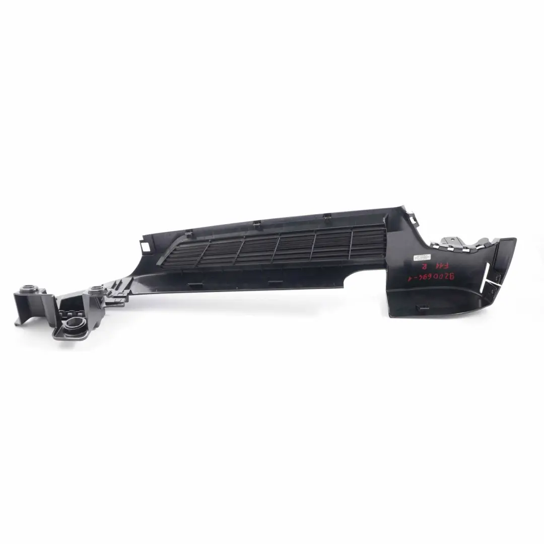 BMW F11 Air Vent Trim Panel Railing Right Trunk Boot O/S Black - SKU 9200694-1 - Part number 9168484