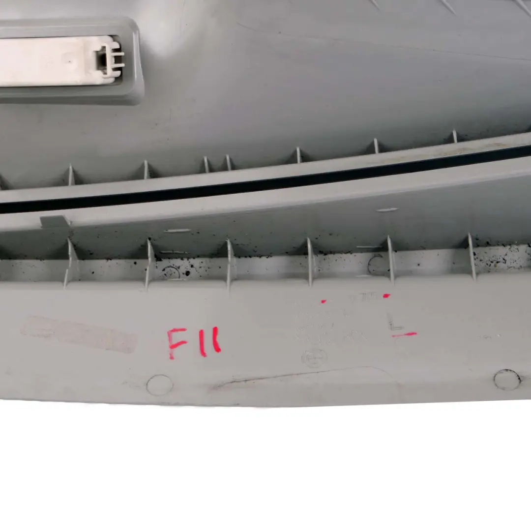 BMW 5 Series F11 Touring Cover Column D Trim Left N/S Everest Grau Grey 9169785 - SKU 9200793 - Part number 9200793