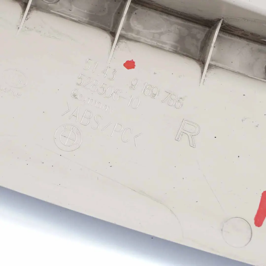 Column D Trim Panel Covering Rear Right O/S Oyster to BMW F11 Touring Cover with Part number 9200796 BMW F11 Touring Cover Column D Trim Panel Covering Rear Right O/S Oyster - SKU 9200796 - Part number 9200796