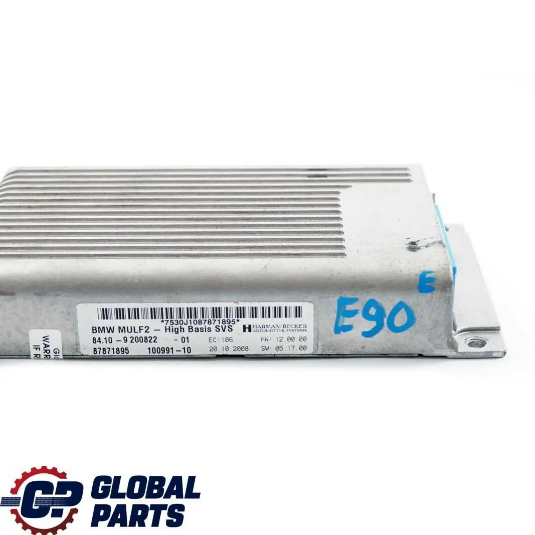 Modulo Bluetooth Vivavoce Alto MULF2 per BMW E60 E81 E90 E91 con numero di parte 9200822 BMW E60 E81 E90 E91 Modulo Bluetooth Vivavoce Alto MULF2 - SKU 9200822 - Numero di parte 9200822