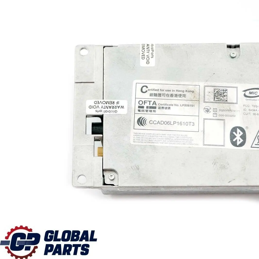 Moduł Sterownik Bluetooth do BMW E60 E81 E90 E91 o numerze 9200822 BMW E60 E81 E90 E91 Moduł Sterownik Bluetooth - SKU 9200822 - Numer Części 9200822