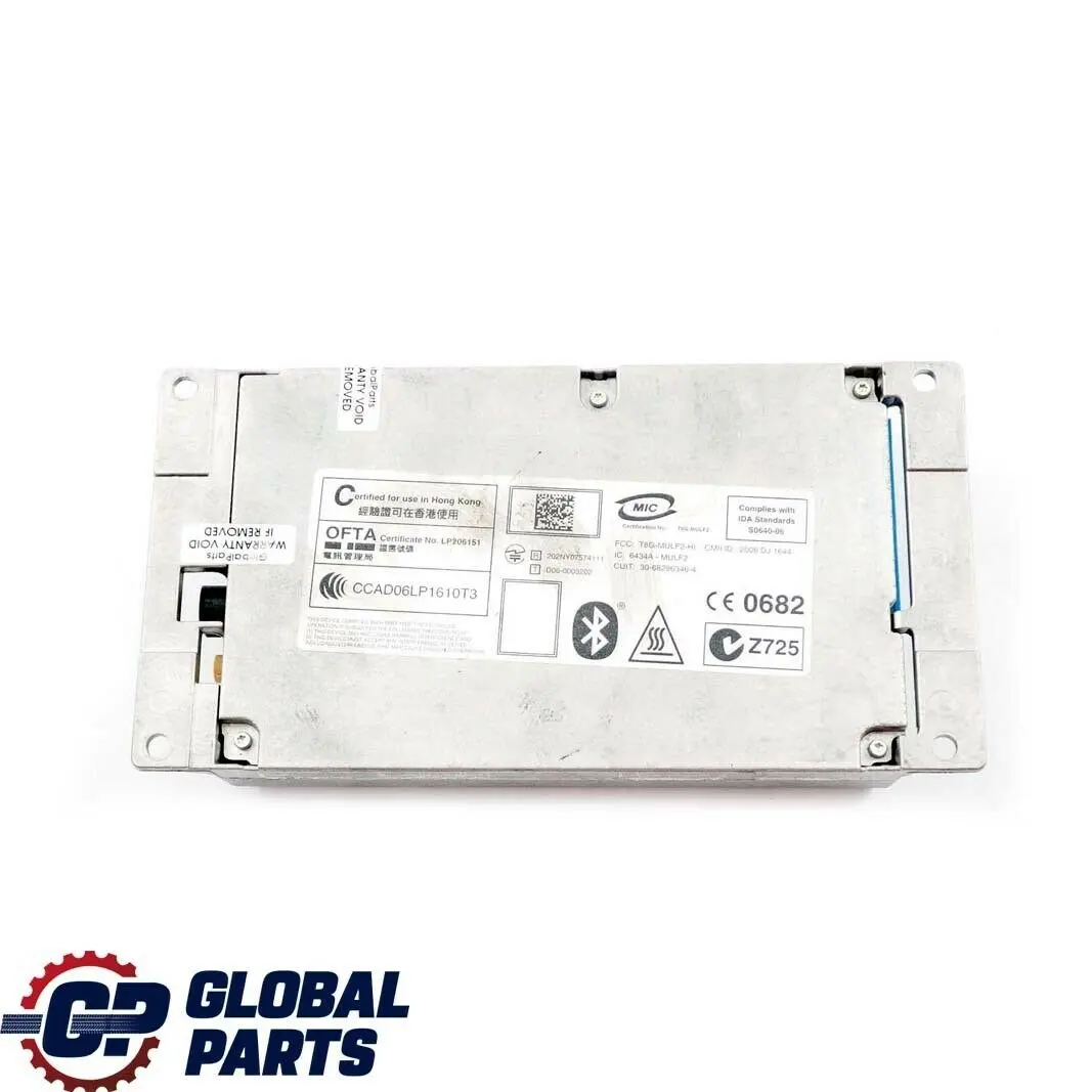 Hands-Free Bluetooth Module High MULF2 to BMW E60 E81 E90 E91 with Part number 9200822 BMW E60 E81 E90 E91 Hands-Free Bluetooth Module High MULF2 - SKU 9200822 - Part number 9200822