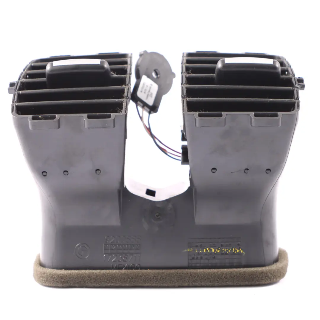 Rejilla Consola Central De Ventilación De Aire Fresco Negro para BMW F25 F26 con número de pieza 9200888 BMW F25 F26 Rejilla Consola Central De Ventilación De Aire Fresco Negro - SKU 9200888-1 - Número de pieza 9200888