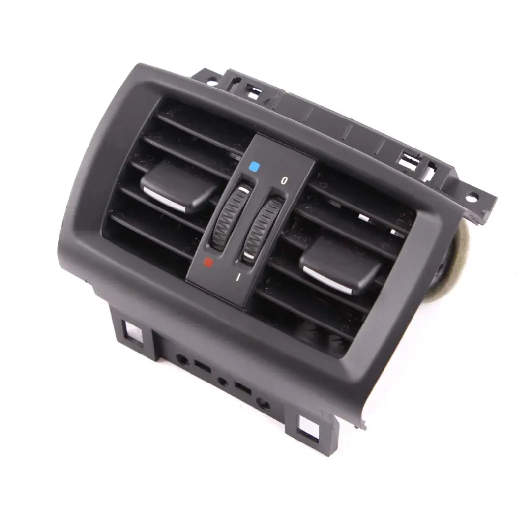 Konsole Frischluft Mittelkonsole hinten Lüftungsgitter schwarz für BMW F25 F26 mit Teilenummer 9200888 BMW F25 F26 Konsole Frischluft Mittelkonsole hinten Lüftungsgitter schwarz - SKU 9200888 - Teilenummer 9200888