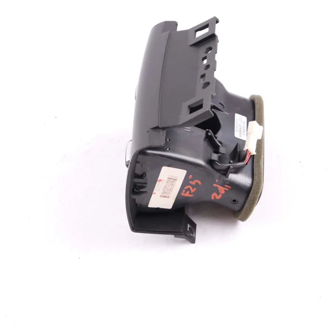 BMW F25 F26 Konsole Frischluft Mittelkonsole hinten Lüftungsgitter schwarz - SKU 9200888 - Teilenummer 9200888