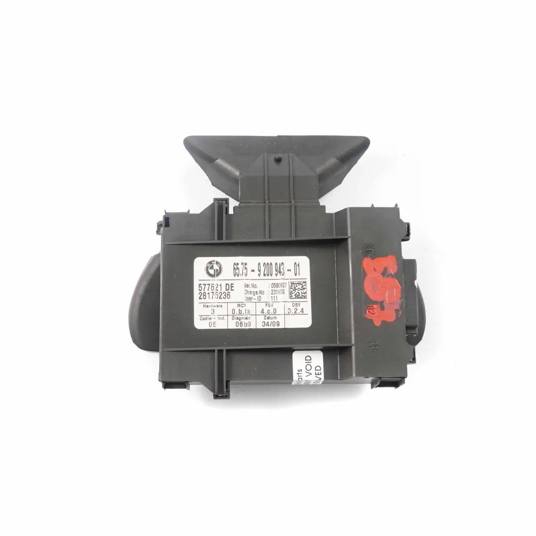 Sonic Modulo De Sistema De Alarma para BMW E81 E87 E90 E91 E92 Ultra con número de pieza 9200643 BMW E81 E87 E90 E91 E92 Ultra Sonic Modulo De Sistema De Alarma - SKU 9200943 - Número de pieza 9200643