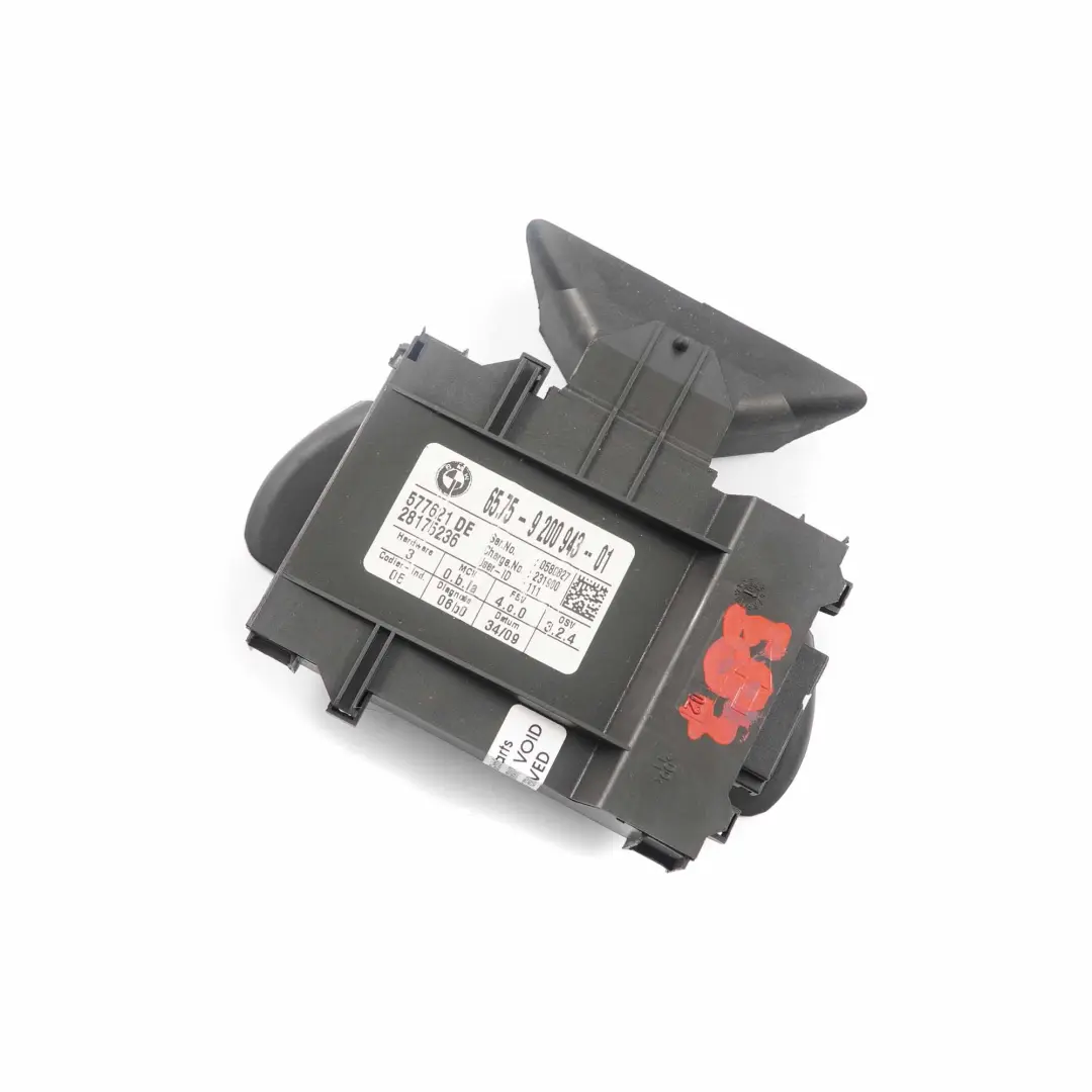 BMW E87 E90 Moduł czujnik systemu alarmu - SKU 9200943 - Numer Części 9200643