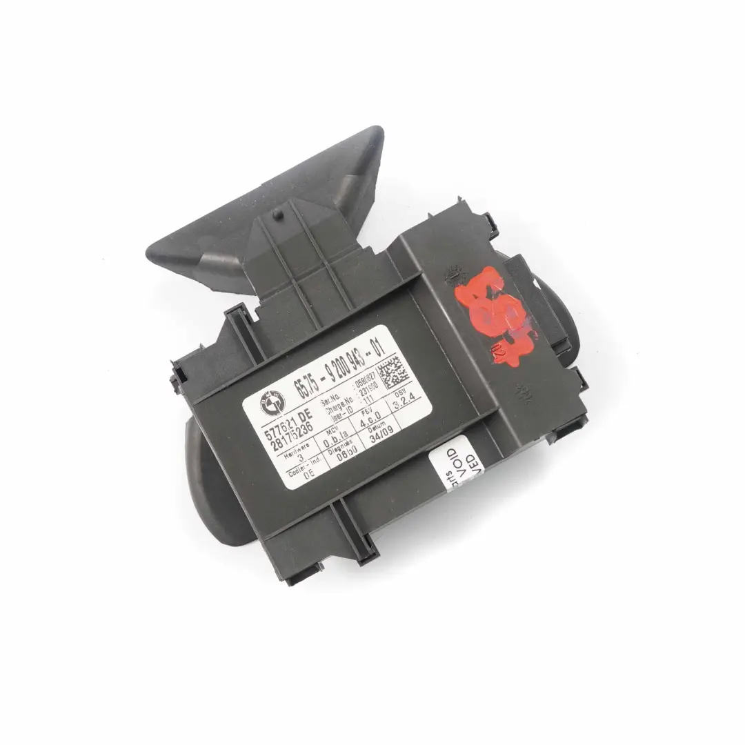 BMW 1 3 X1 E81 E84 E87 E88 E90 Ultraschall-Modul Alarmsystem 6575 - SKU 9200943 - Numéro de pièce 9200643