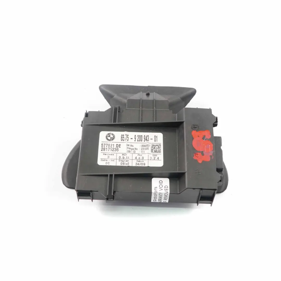 Sonic Modulo De Sistema De Alarma para BMW E81 E87 E90 E91 E92 Ultra con número de pieza 9200643 BMW E81 E87 E90 E91 E92 Ultra Sonic Modulo De Sistema De Alarma - SKU 9200943 - Número de pieza 9200643