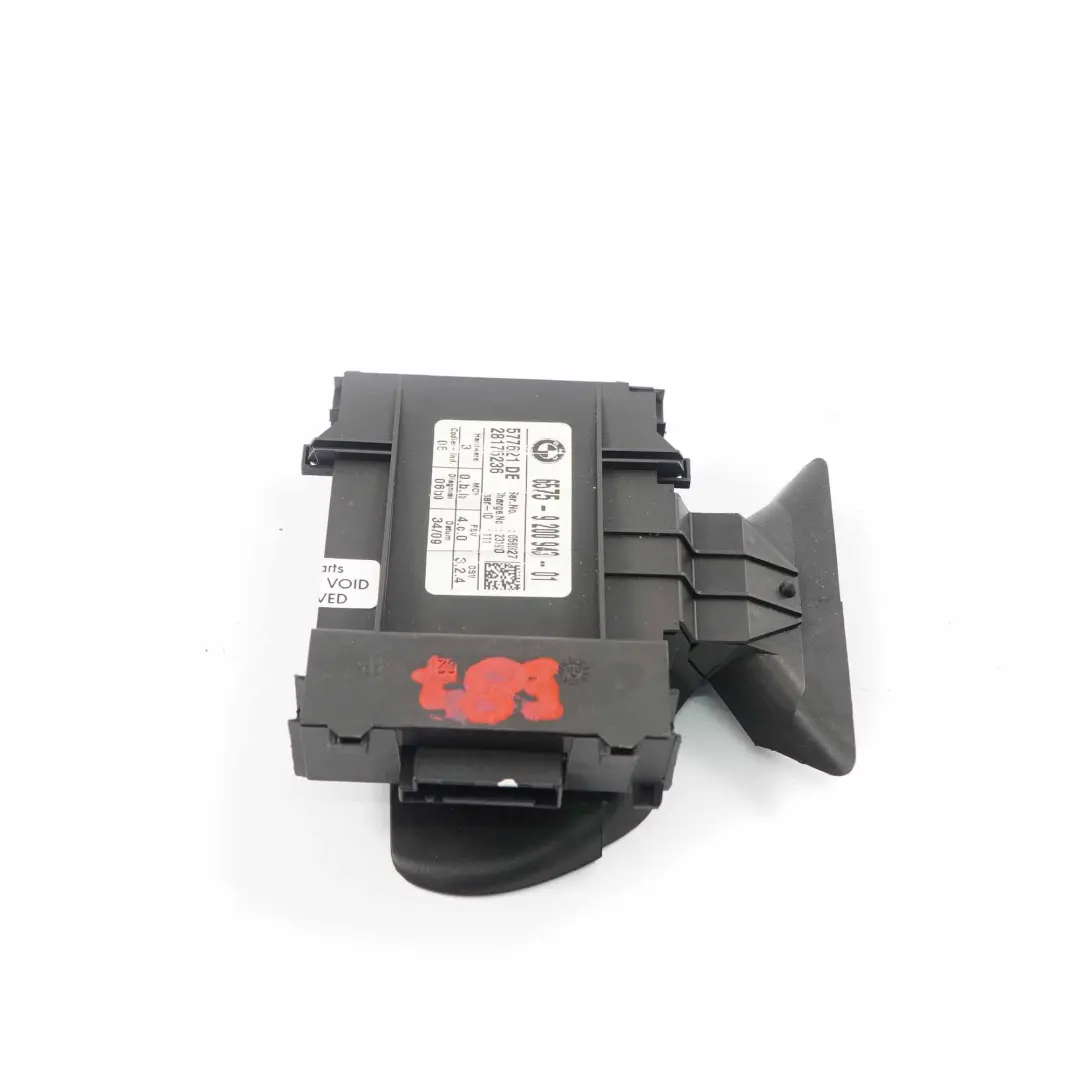 Ultraschall-Modul Alarmsystem 6575 für BMW 1 3 X1 er E81 E84 E87 E88 E90 mit Teilenummer 9200643 BMW 1 3 X1 er E81 E84 E87 E88 E90 Ultraschall-Modul Alarmsystem 6575 - SKU 9200943 - Teilenummer 9200643