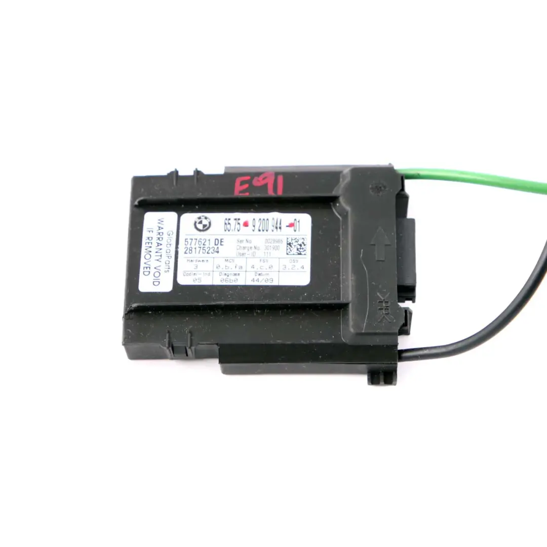Sonic Sistema de Alarma Antirrobo Módulo Sensor para BMW E84 E91 Ultra con número de pieza 9149672 BMW E84 E91 Ultra Sonic Sistema de Alarma Antirrobo Módulo Sensor - SKU 9200944 - Número de pieza 9149672