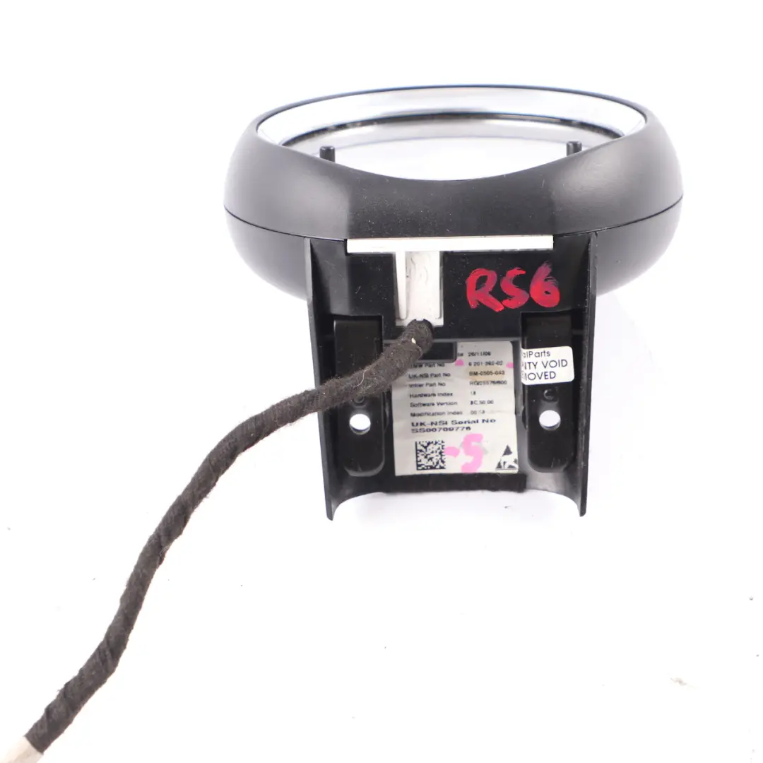  Tachometr Mini R56 R57 R59 R60 R61 Rev Counter Cluster Gauge Chrome - SKU 9201392-5 - Part number 9201392