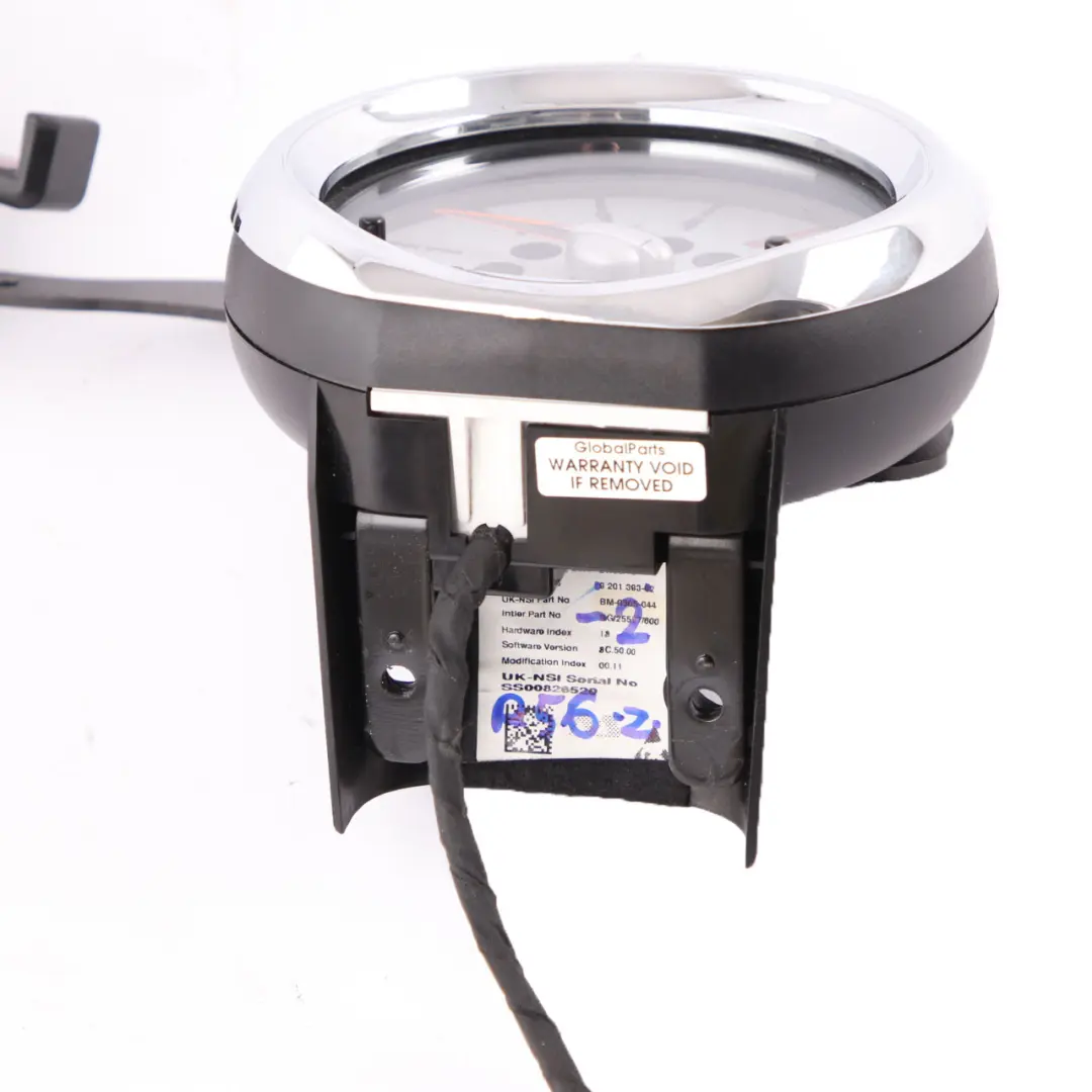 Rev Counter Tachometr Gauge to Mini Cooper One D R56 R57 LCI 2 Diesel with Part number 9201393 Mini Cooper One D R56 R57 LCI 2 Diesel Rev Counter Tachometr Gauge - SKU 9201393-2 - Part number 9201393