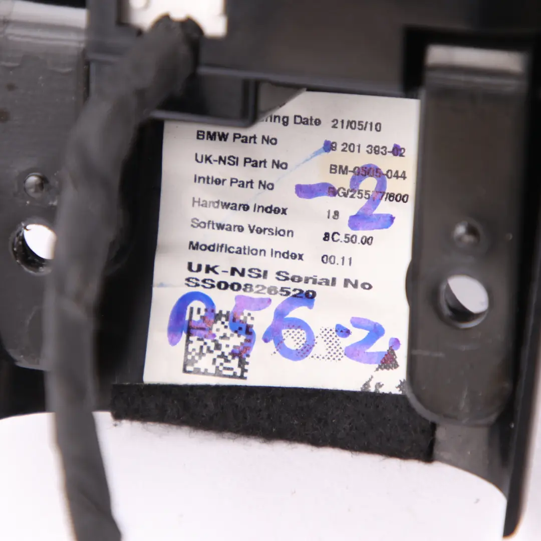 Rev Counter Tachometr Gauge to Mini Cooper One D R56 R57 LCI 2 Diesel with Part number 9201393 Mini Cooper One D R56 R57 LCI 2 Diesel Rev Counter Tachometr Gauge - SKU 9201393-2 - Part number 9201393