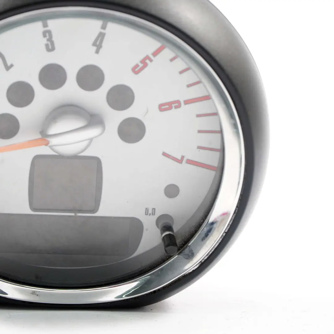 Tacometro Cuentarrevoluciones Cromo para Mini Cooper D R56 R57 Diesel con número de pieza 9325823 Mini Cooper D R56 R57 Diesel Tacometro Cuentarrevoluciones Cromo - SKU 9201398 - Número de pieza 9325823