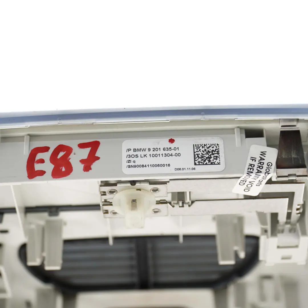 Lampka Oświetlenie Podsufitki Wnętrza do BMW E81 E87 o numerze 9201635 BMW E81 E87 Lampka Oświetlenie Podsufitki Wnętrza - SKU 9201635 - Numer Części 9201635