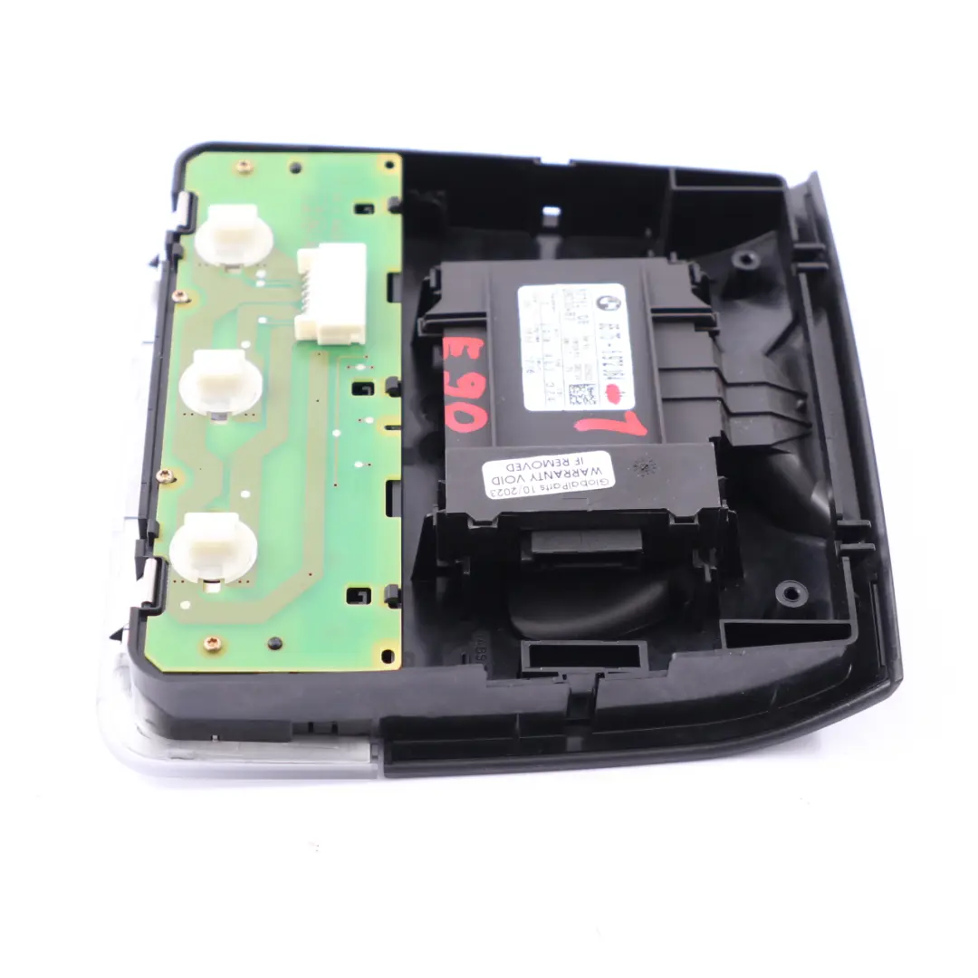 Techo Luz Interruptor Centro Trasero Negro 6972064 para BMW E81 E82 E87 E90 E91 E92 con número de pieza 9201645 BMW E81 E82 E87 E90 E91 E92 Techo Luz Interruptor Centro Trasero Negro 6972064 - SKU 9201645-2 - Número de pieza 9201645