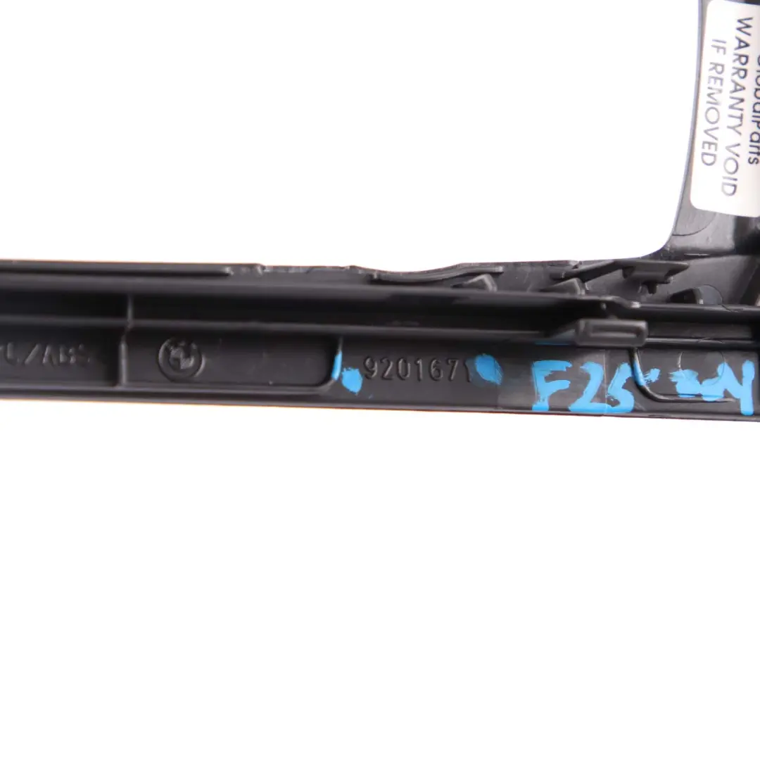 Dashboard Cover Trim Panel Centerstack to BMW X3 F25 with Part number 9201671 BMW X3 F25 Dashboard Cover Trim Panel Centerstack - SKU 9201671 - Part number 9201671