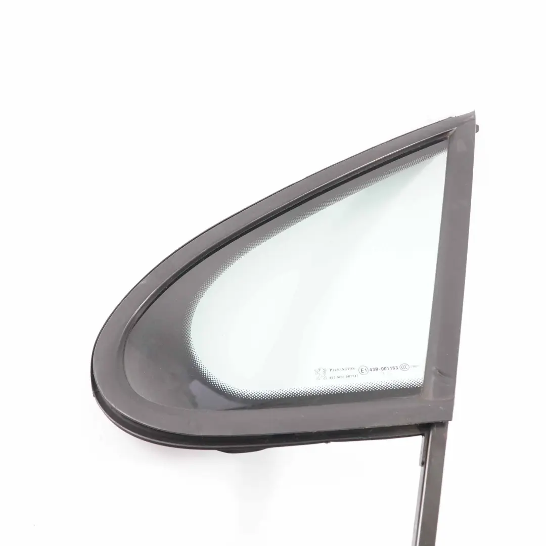 Viertel Fenster Vordertür links Glas Verglasung AS2 für Peugeot 207 mit Teilenummer 9201J1 Peugeot 207 Viertel Fenster Vordertür links Glas Verglasung AS2 - SKU 9201J1 - Teilenummer 9201J1