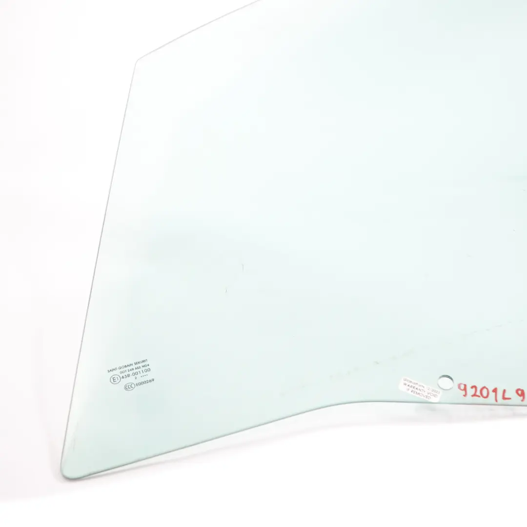 Peugeot Partner Seitenfenster Fronttür links Glasverglasung AS2 - SKU 9201L9 - Teilenummer 9201L9