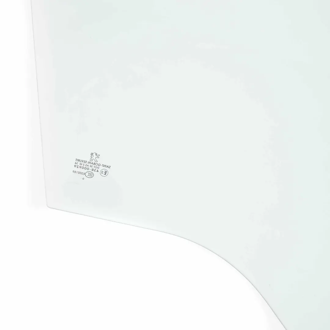 Window Glass Front Door Left N/S Glazing Green AS2 to Peugeot 3008 with Part number 9201N7 Peugeot 3008 Window Glass Front Door Left N/S Glazing Green AS2 - SKU 9201N7 - Part number 9201N7