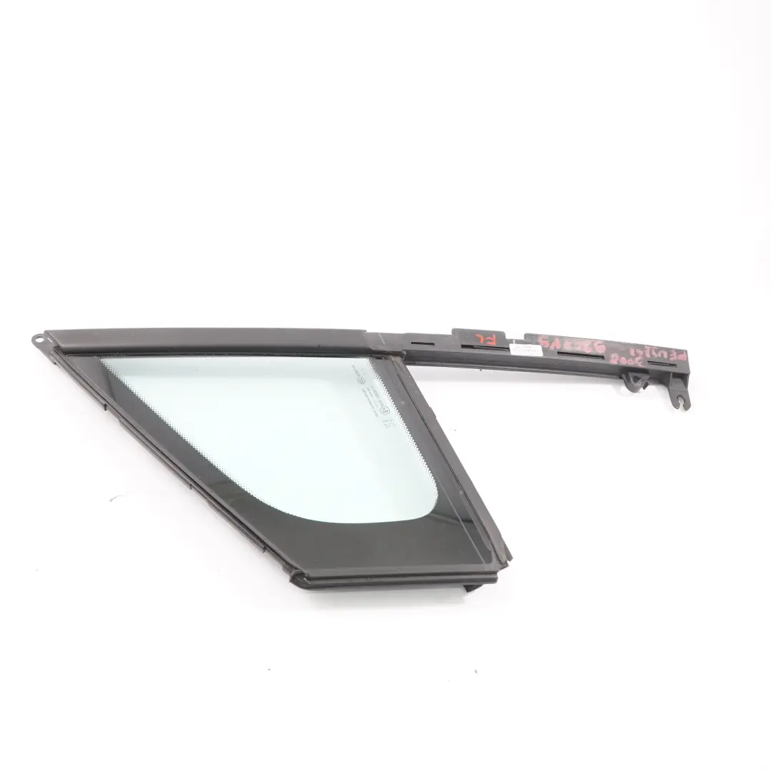 Side Quarter Window Front Door Left N/S Triangle Glass AS2 to Peugeot 3008 with Part number 9201N9 Peugeot 3008 Side Quarter Window Front Door Left N/S Triangle Glass AS2 - SKU 9201N9 - Part number 9201N9