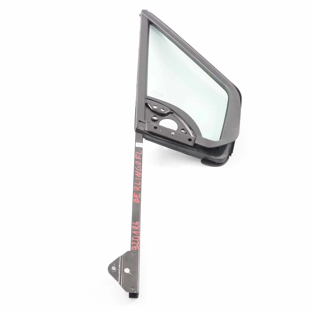 Citroen Berlingo Cuarto Ventana Puerta Delantera Izquierda Cristal AS2 para con número de pieza 9201R6 Citroen Berlingo Cuarto Ventana Puerta Delantera Izquierda Cristal AS2 - SKU 9201R6 - Número de pieza 9201R6