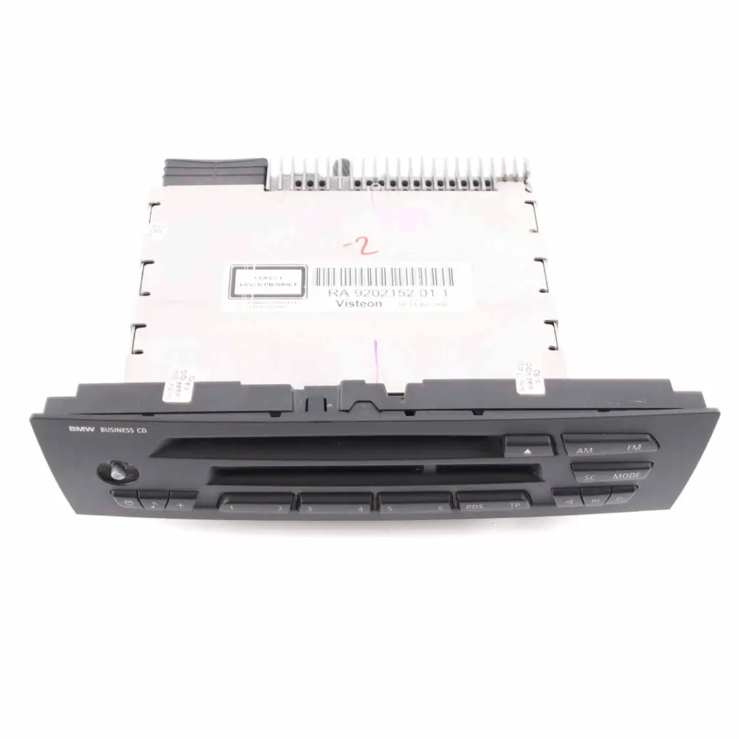 Radio Business CD Radio Samochodowe do BMW E81 E87 E88 E90 E91 o numerze 9202152 BMW E81 E87 E88 E90 E91 Radio Business CD Radio Samochodowe - SKU 9202152-2 - Numer Części 9202152