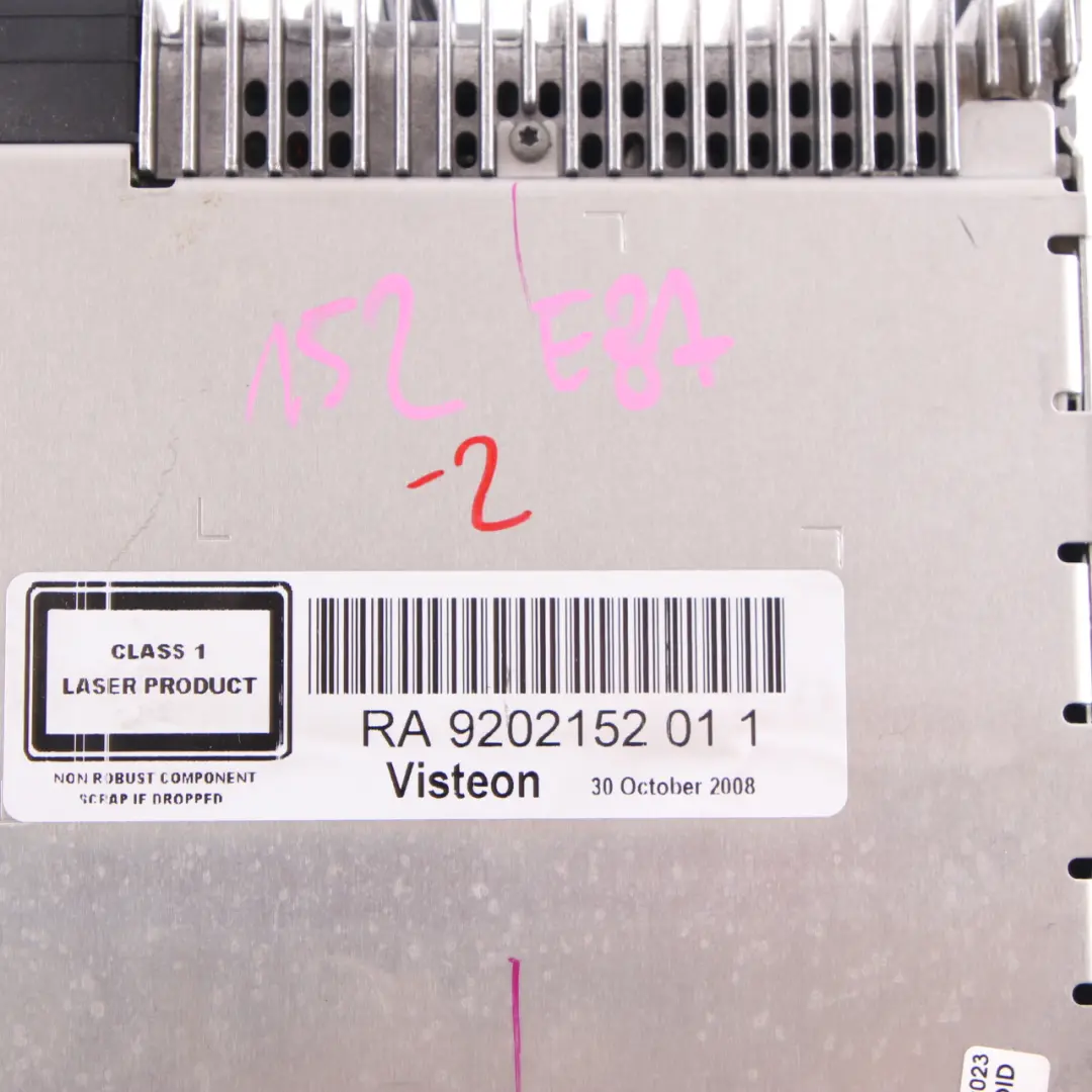 BMW E81 E87 E88 E90 E91 Radio Business CD Player Module de l'unité - SKU 9202152-2 - Numéro de pièce 9202152