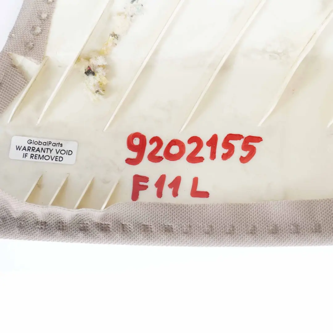 Abdeckung Säule C Abdeckung Hinten Links Oyster für BMW F11 Touring mit Teilenummer 9202155 BMW F11 Touring Abdeckung Säule C Abdeckung Hinten Links Oyster - SKU 9202155 - Teilenummer 9202155