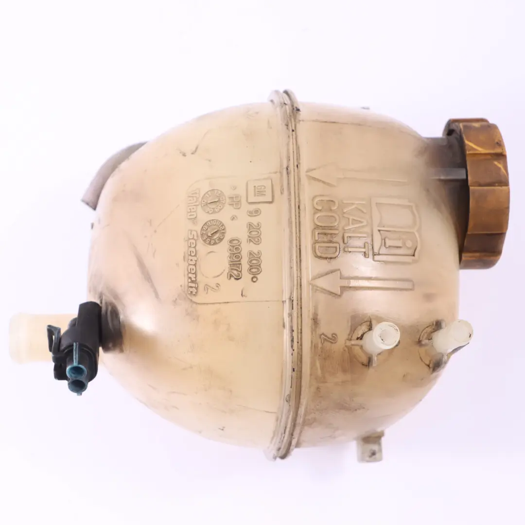 Expansion Coolant Tank Saab 9-3 1.9 Tid Opel Vectra C 1.9 CDTI to with Part number 9202200 Expansion Coolant Tank Saab 9-3 1.9 Tid Opel Vectra C 1.9 CDTI - SKU 9202200 - Part number 9202200