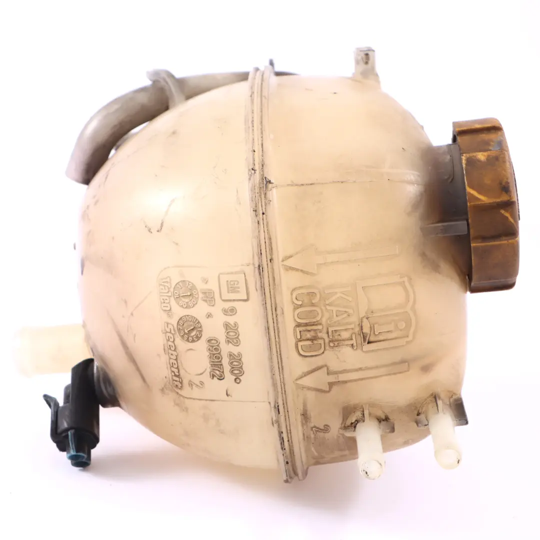 Kühlmittel Ausgleichs Behälter Saab 9-3 1.9 Tid Opel Vectra C 1.9 CDTI für mit Teilenummer 9202200 Kühlmittel Ausgleichs Behälter Saab 9-3 1.9 Tid Opel Vectra C 1.9 CDTI - SKU 9202200 - Teilenummer 9202200