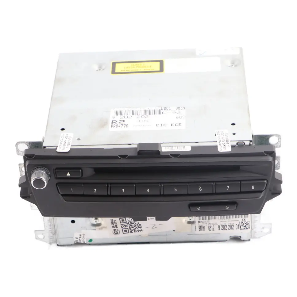 Professional Navigation Sat Nav CIC Head Unit to BMW E81 E87 E90 LCI E92 with Part number 9202202 BMW E81 E87 E90 LCI E92 Professional Navigation Sat Nav CIC Head Unit - SKU 9202202 - Part number 9202202