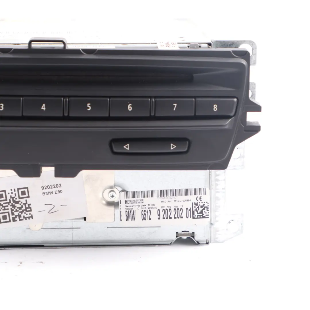 Professional Navigation Sat Nav CIC Head Unit to BMW E81 E87 E90 LCI E92 with Part number 9202202 BMW E81 E87 E90 LCI E92 Professional Navigation Sat Nav CIC Head Unit - SKU 9202202 - Part number 9202202