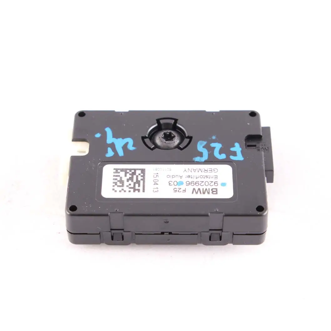  Unterdrückungsfilter BMW F25 F26 Antenne Verstärker Audio Kabelbaum - SKU 9202996 - Teilenummer 9202996