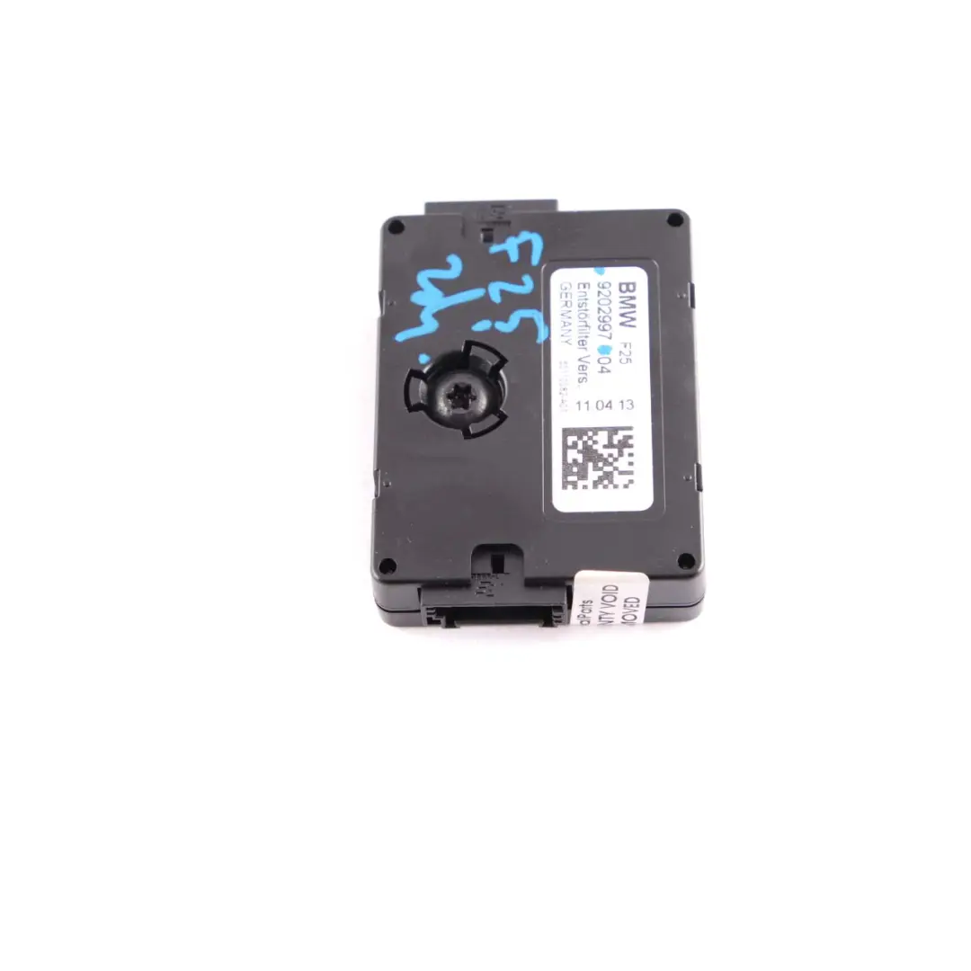  Suppression Filter BMW F25 F26 EMI Power Supply Filter Control Unit - SKU 9202997 - Part number 9202997