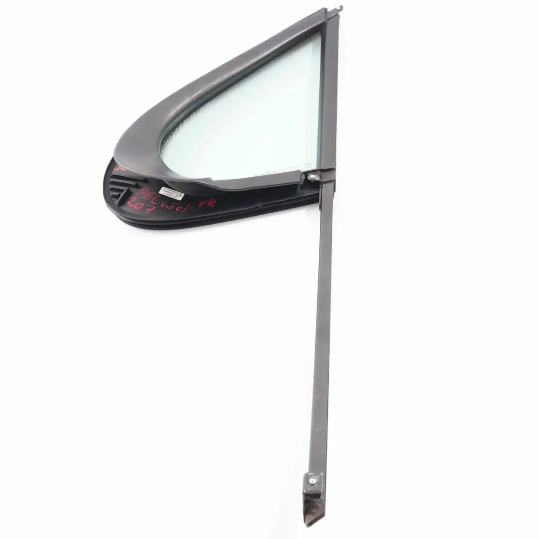 Peugeot 207 Quarter Window Front Door Right O/S Glass Glazing AS2 - SKU 9202H4 - Part number 9202H4