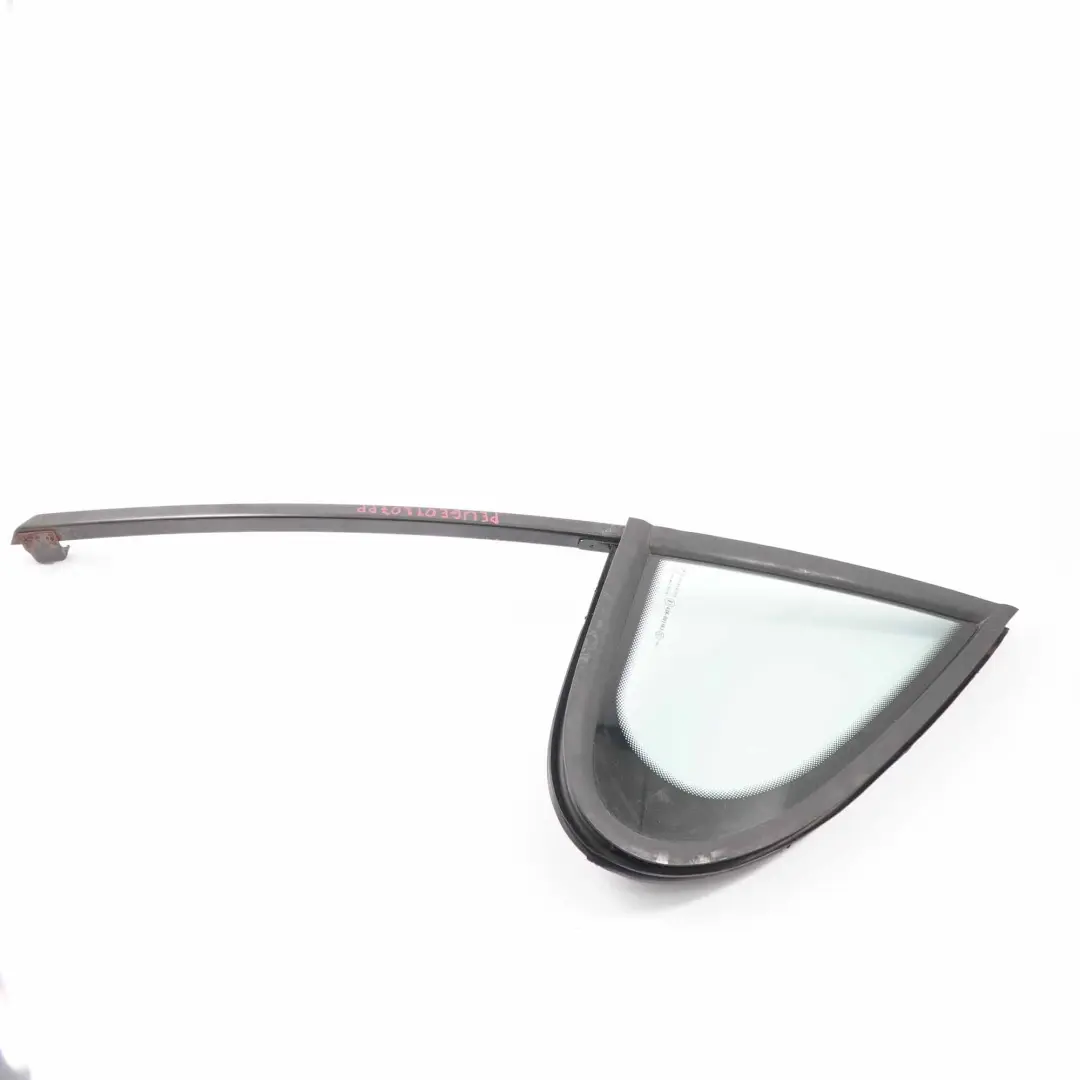 Peugeot 207 Quarto di finestra Porta d'ingresso vetro destro AS2 - SKU 9202H4 - Numero di parte 9202H4