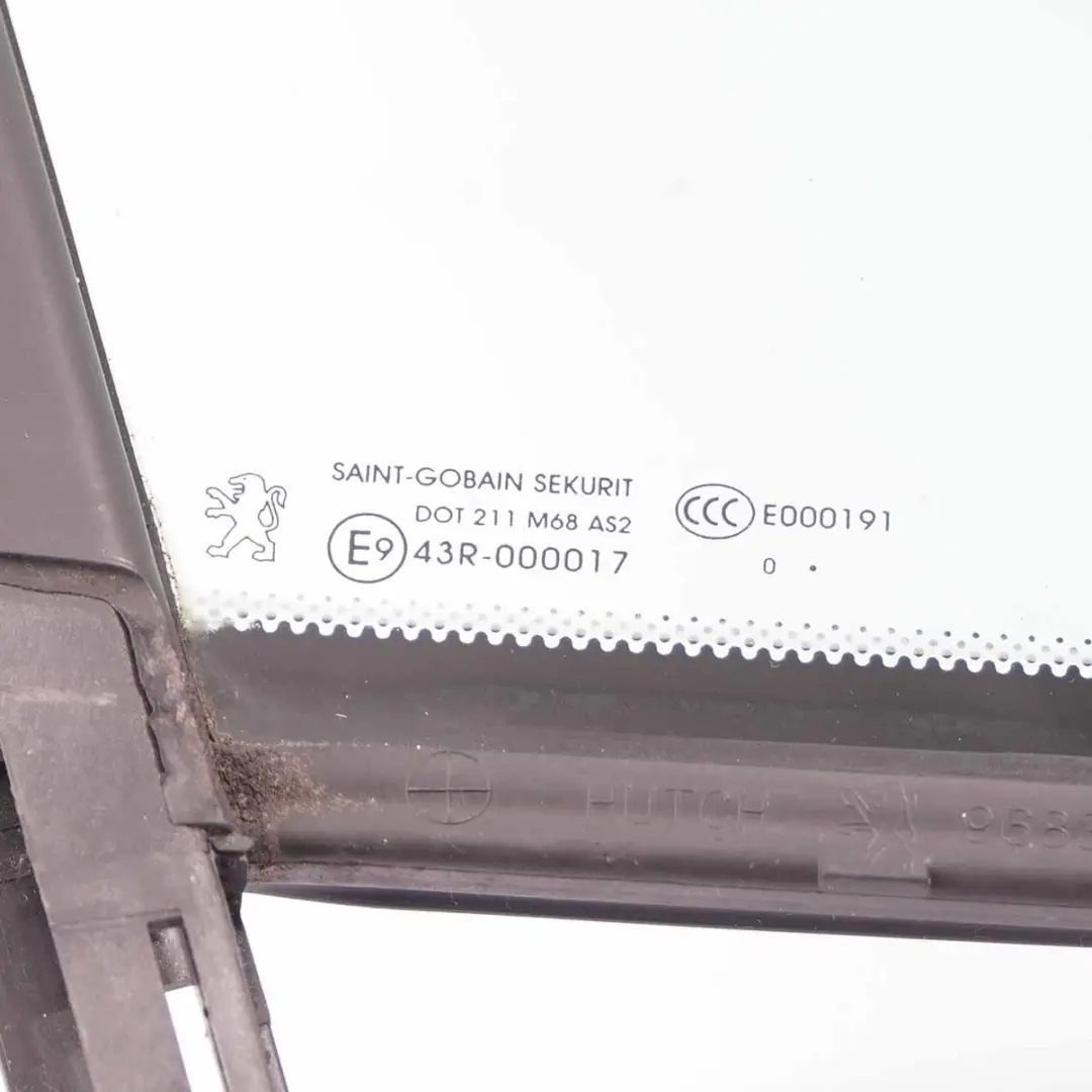 Peugeot 3008 Seite Viertel Fenster vorne Tür rechts Dreieck Glas AS2 - SKU 9202N9 - Teilenummer 9202N9
