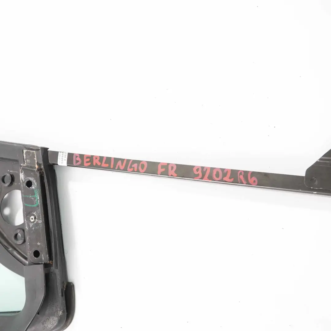  Citroen Berlingo Cuarto Ventana Puerta Delantera Derecha Vidrio AS2 - SKU 9202R6 - Número de pieza 9202R6