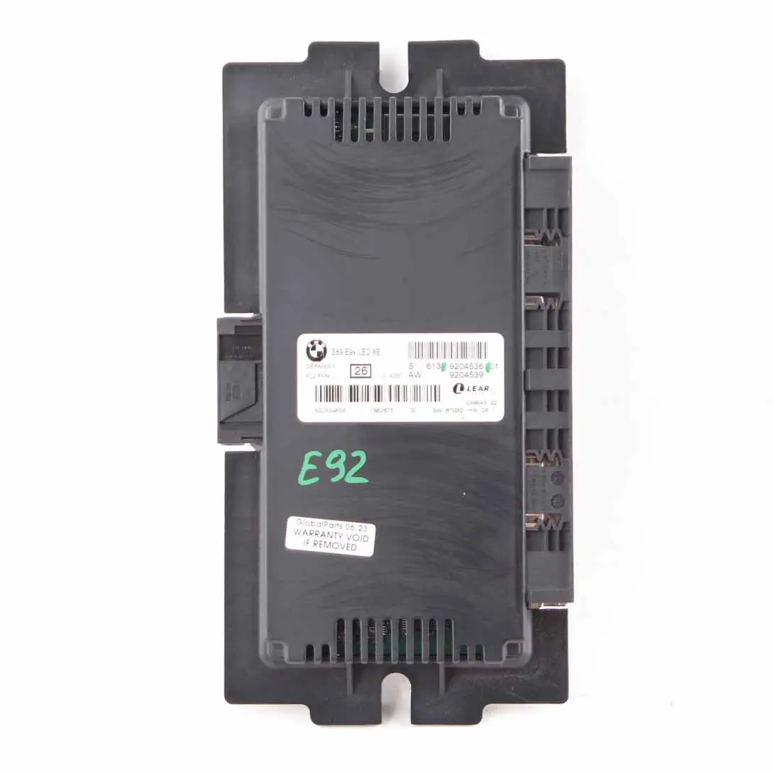 BMW E92 Voetruimte Verlichting Module ECU LED XE PL2 FRM II Lear 9204536