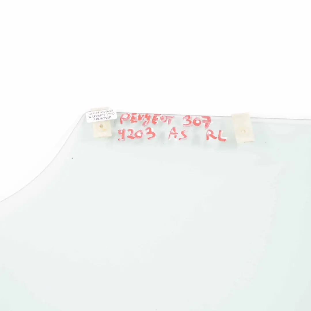 Fenster Glas Tür hinten rechts Verglasung Grün AS2 für Peugeot 307 mit Teilenummer 9204A9 Peugeot 307 Fenster Glas Tür hinten rechts Verglasung Grün AS2 - SKU 9204A9 - Teilenummer 9204A9