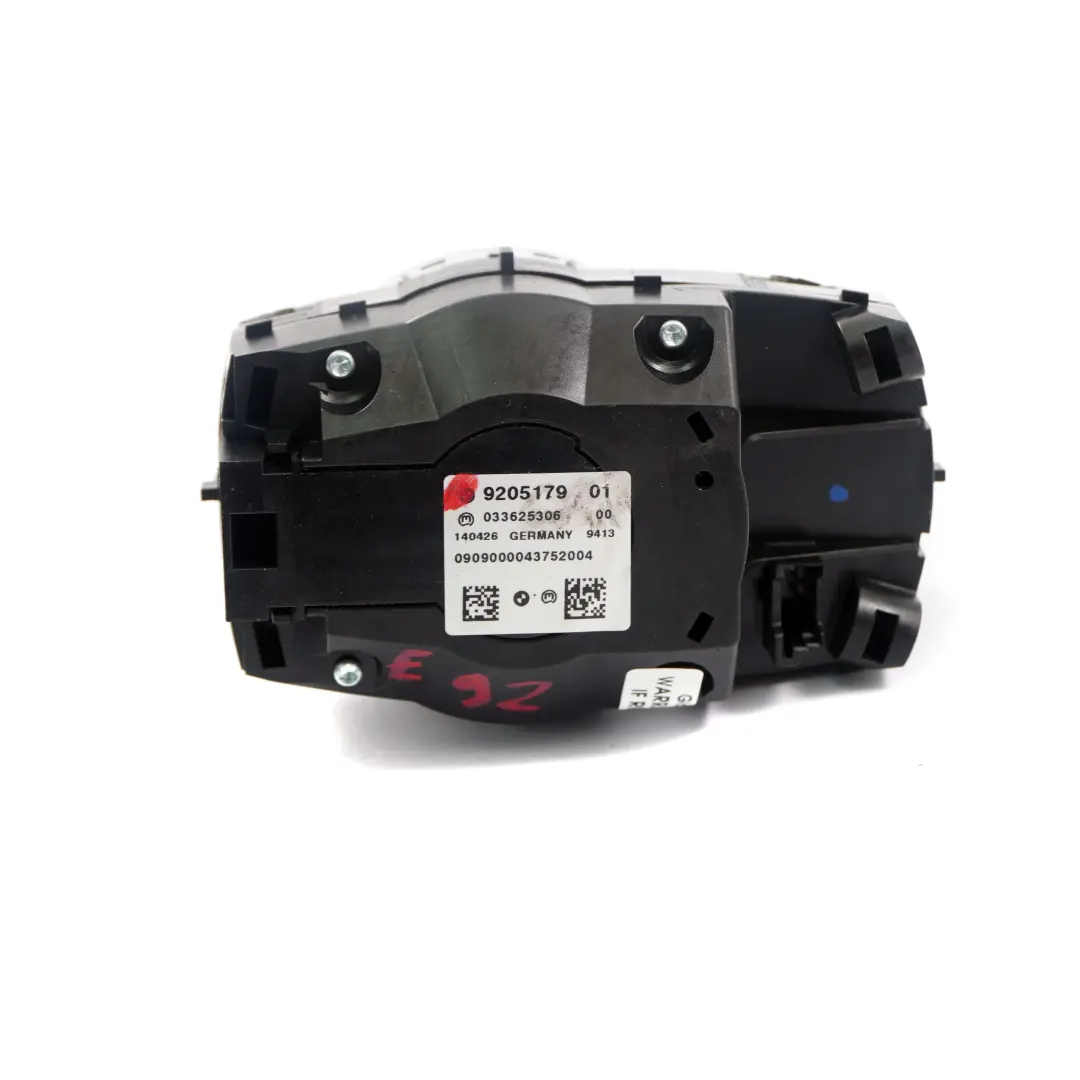 BMW E92 E93 E63 LCI iDrive Sat Nav CD Controller Manopola Pulsante - SKU 9205179 - Numero di parte 9205179