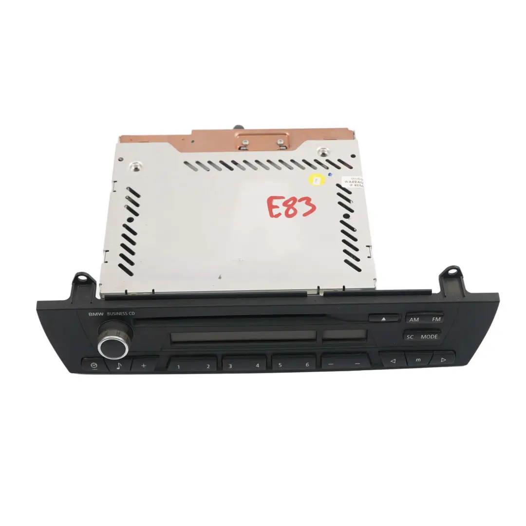 Radio Business CD Player per BMW X3 Z4 E83 E85 E86 con numero di parte 9205278 BMW X3 Z4 E83 E85 E86 Radio Business CD Player - SKU 9205278 - Numero di parte 9205278