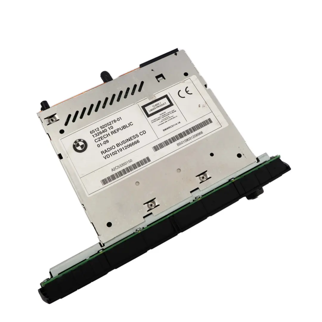 Radio Business CD Spieler 6512 für BMW X3 Z4 er E83 E85 E86 mit Teilenummer 9205278 BMW X3 Z4 er E83 E85 E86 Radio Business CD Spieler 6512 - SKU 9205278 - Teilenummer 9205278