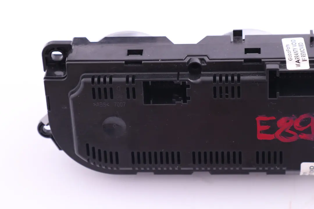 BMW Z4 E89 Cabrio Roadster Automatic A/C Air Conditioning Control - SKU 9205359 - Part number 9321829